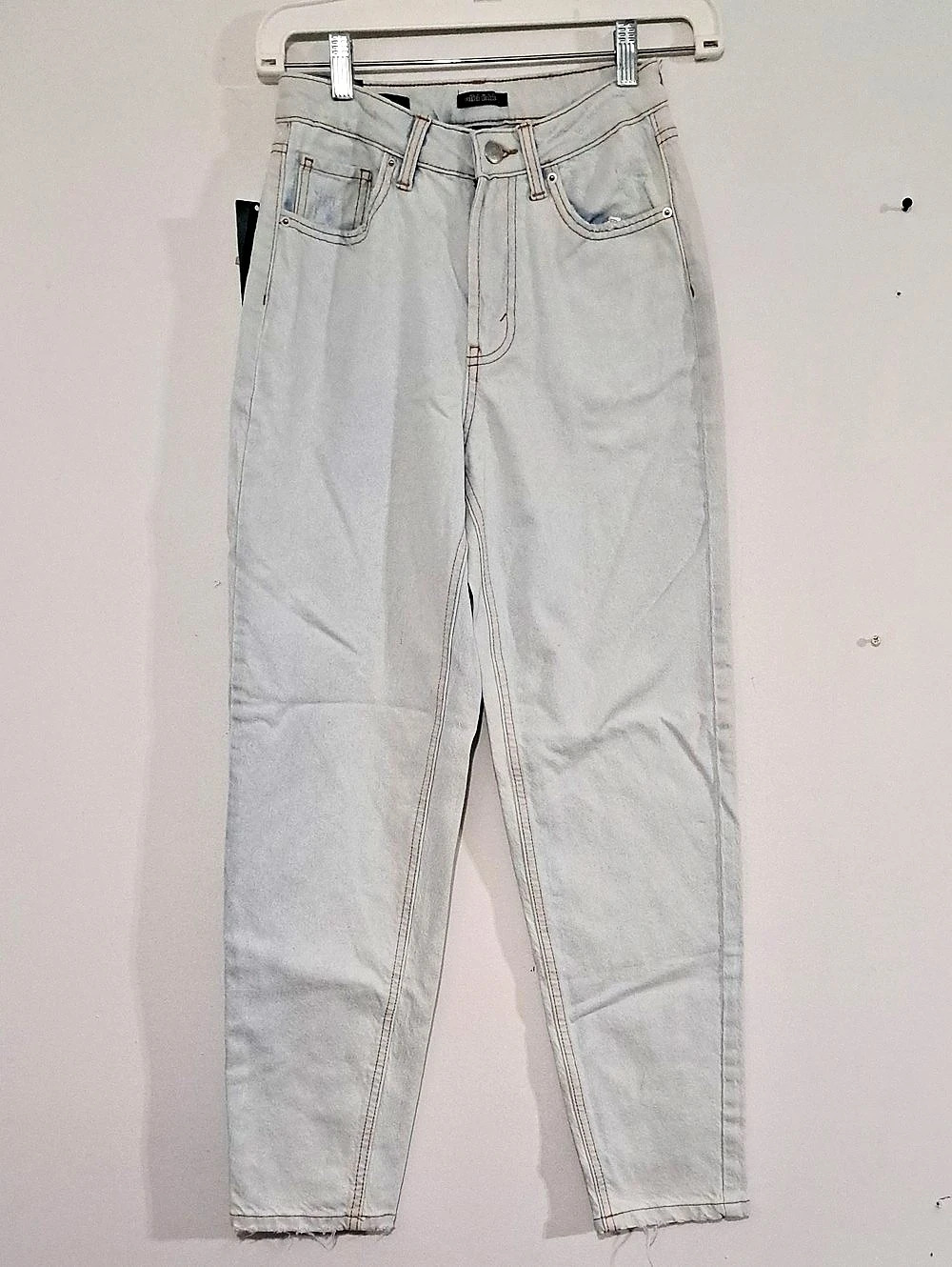Wild Fable High-Rise Tapered Jean Jeans in Blue Waist 00 NWT